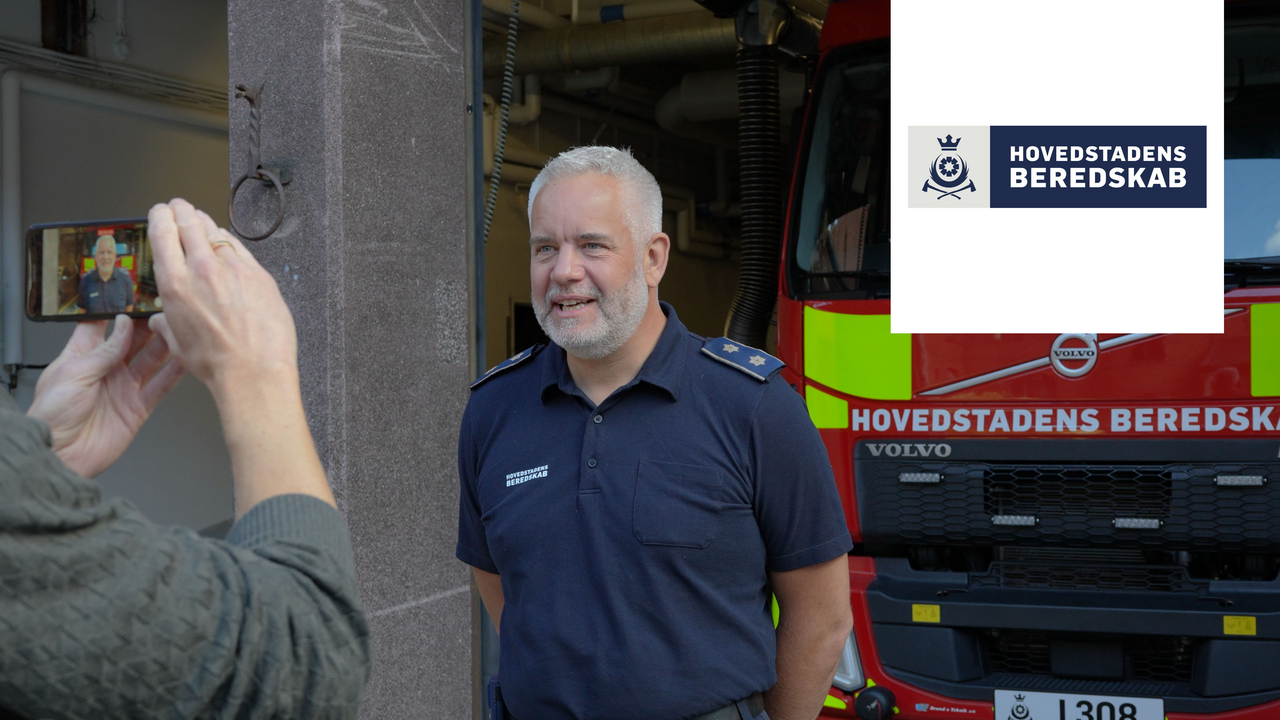 Efficient and effective communication is the lifeline at Hovedstadens Beredskab